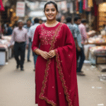 VICHITRA SILK SALWAR SET-SS205