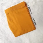 ANKLE LEGGINGS -YELLOW