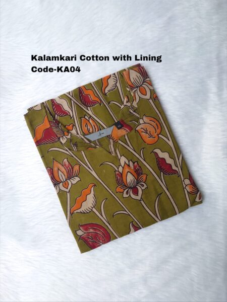 KALAMKARI COTTON KURTI-KA04