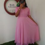 CHIKANKARI  GEOGRATTE MAXI-PINK