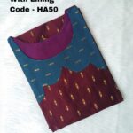 HANDLOOM RAW SILK KURTI -HA50