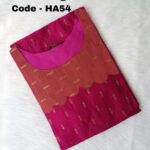 HANDLOOM RAW SILK KURTI -HA54