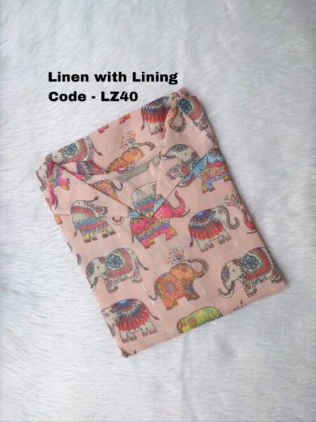 LINEN COTTON KURTI -LZ40