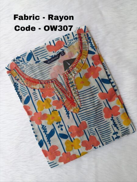 OFFICE WEAR KURTI-OW307