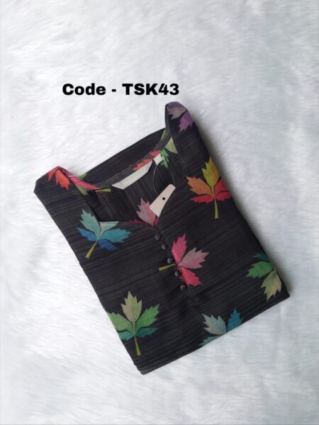 TISSSUE SILK KURTI -TSK43