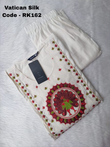 VATICAN SILK KURTI SET-RK162