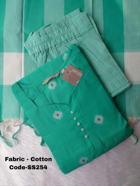 IKKAT COTTON SALWAR SET- SS254
