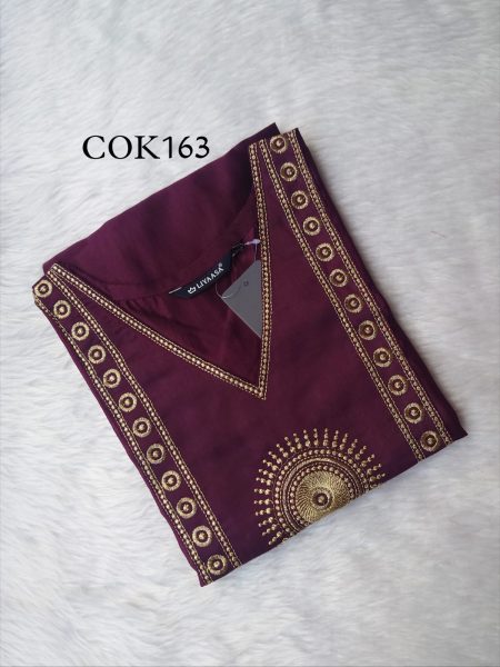 VARTICAN SILK KURTI -COK163