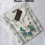 OFFICE WEAR KURTI-OW346