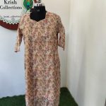 TISSSUE SILK KURTI -TSK59
