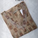 TISSSUE SILK KURTI -TSK53