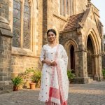 PREMIUM HANDLOOM KURTI -WHITE