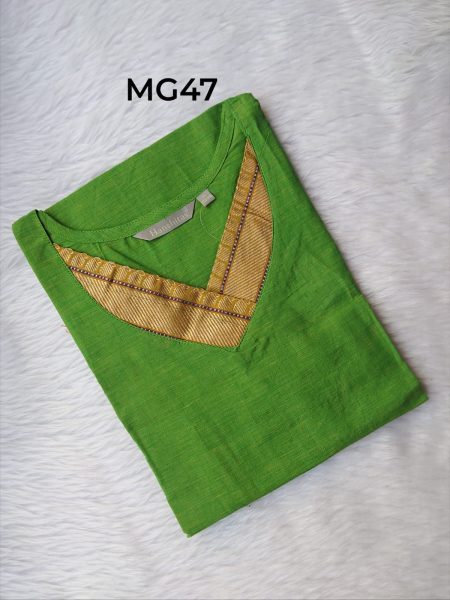 MANGALGIRI COTTON KURTI -MG47