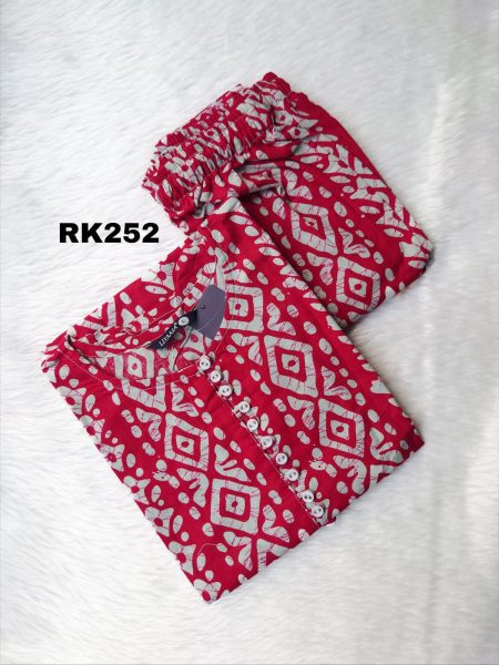 COTTON KURTI SET-RK252 - XXL