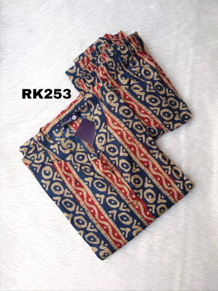 COTTON KURTI SET-RK253