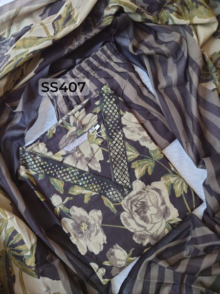 COTTON SALWAR SET- SS407