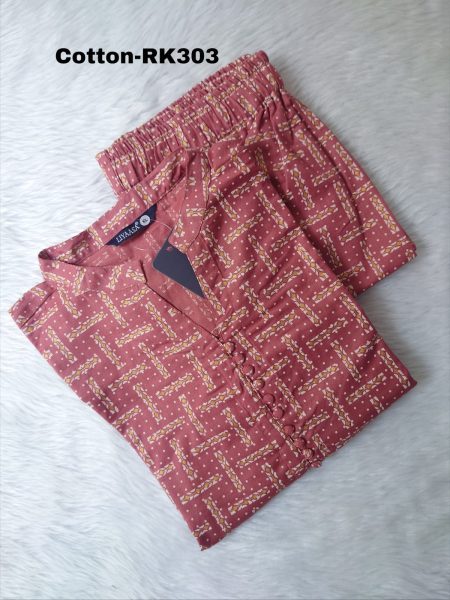 COTTON KURTI SET-Rk303