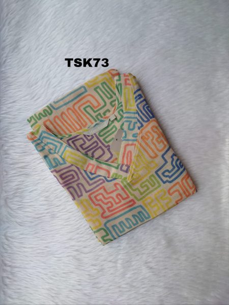 TISSSUE SILK KURTI -TSK73