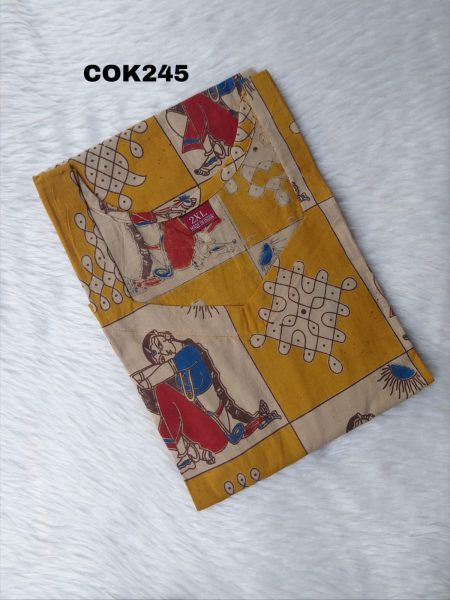 KALAMKARI COTTON KURTI-COK245