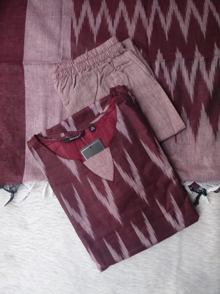 IKKAT COTTON SALWAR SET -SS512