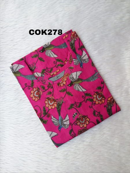 COTTON KURTI -COK278 - XL