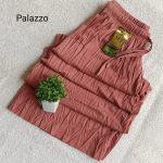 IMPORTED PALAZOO-PEACH