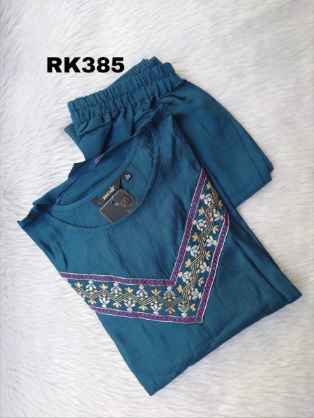 BERLIN SILK COORD SET -RK385