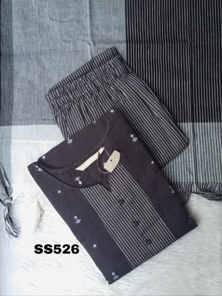 HANDLOOM DOBBY COTTON SET -SS526