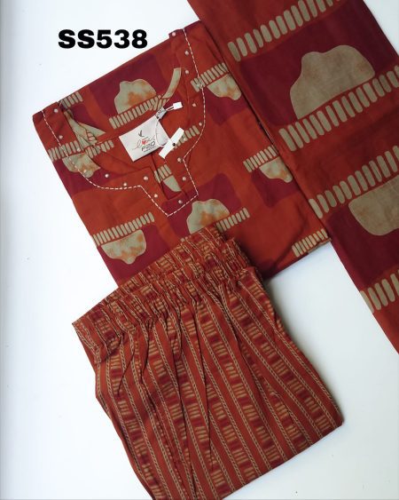 COTTON SALWAR SET -SS538