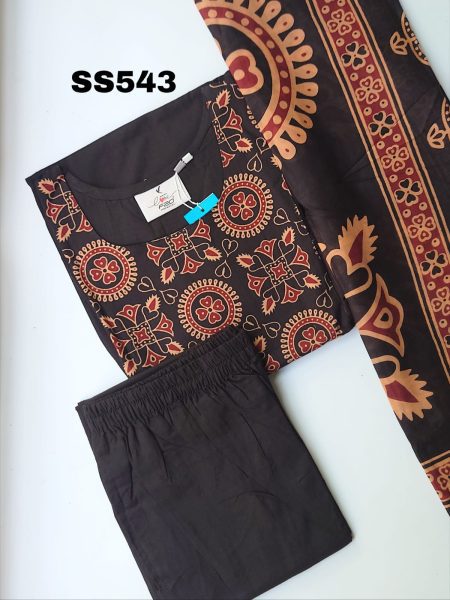 COTTON SALWAR SET -SS543