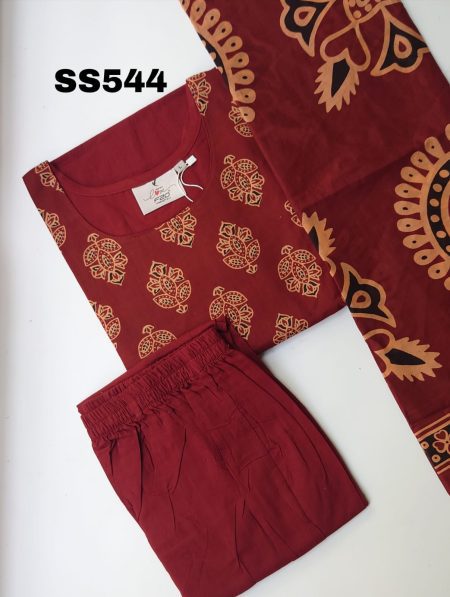 COTTON SALWAR SET -SS544