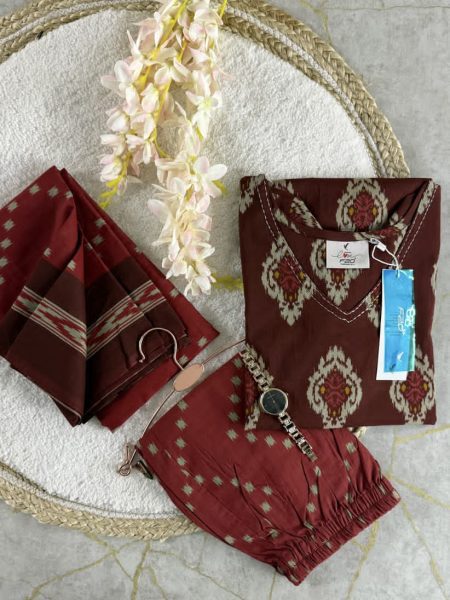 COTTON SALWAR SET -SS549