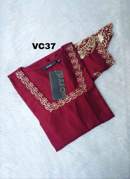 VATICAN SILK KURTI -VC37