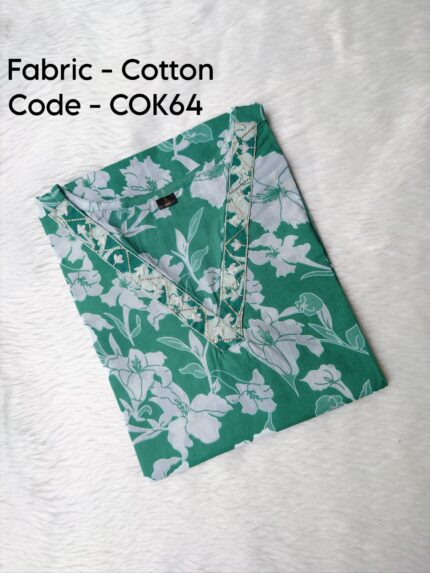 COTTON KURTI -COK64