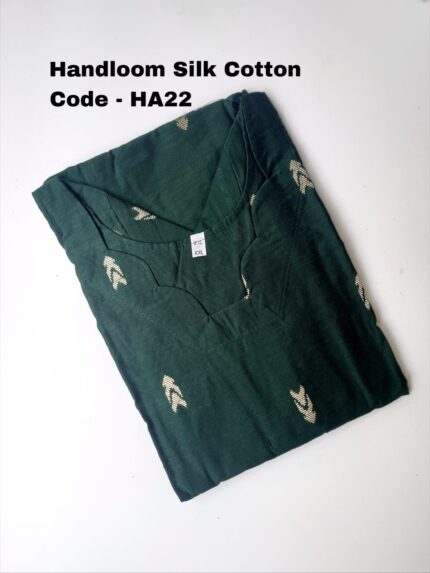 HANDLOOM SILK COTTON KURTI -HA22