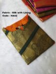 RAW SILK KURTI -HA42