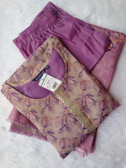 Tissue Silk Kurti Set TS06