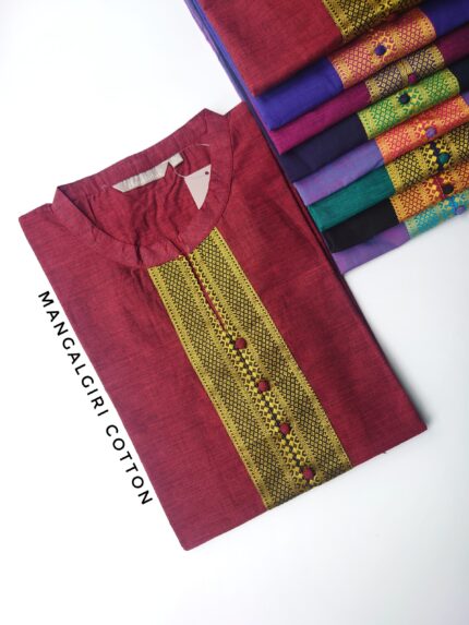 MANGALGIRI COTTON KURTI -MG06