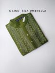 ALINE SILK GREEN KURTI-ASK02