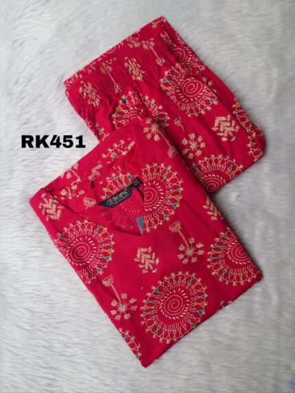 Flex Cotton Co-Ord Set -RK451