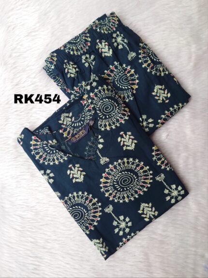 Flex Cotton Co-Ord Set -RK454