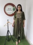 VELVET ORGANZA SALWAR SET -SS274