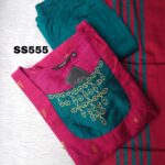 RAW SILK KURTI SET -SS555