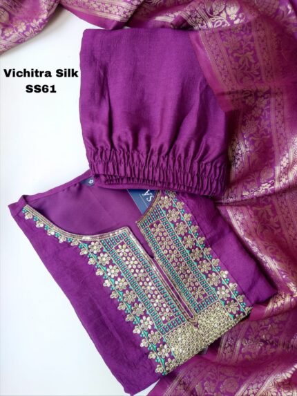 VICHITRA SILK SET -SS61