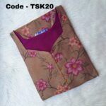 TISSUE SILK KURTI -TSK20