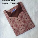 TISSUE SILK KURTI -TSK22