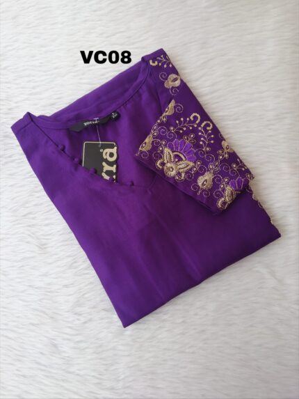 VATICAN SILK KURTI-VC08
