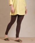 FUL LENGTH LEGGINGS -BROWN