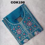 VARTICAN SILK KURTI -COK196