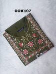 VARTICAN SILK KURTI -COK197